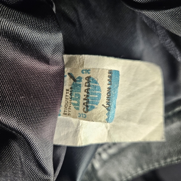 Bagatelle Vintage Hunter Green Leather Skirt Size Vintage 8 - Picture 13 of 13